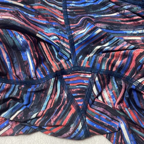 Lululemon Fast & Free 7/8 Tight II *Nulux 25" Hinshu Alpine White Multi Size 8 - Picture 10 of 12